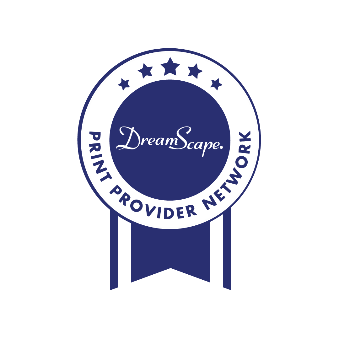 DreamScape Print Provider Network Badge